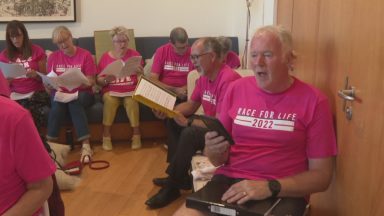 ‘Took the legs from me’ – John Culling joins Maggie’s choir after giving up army to fight cancer