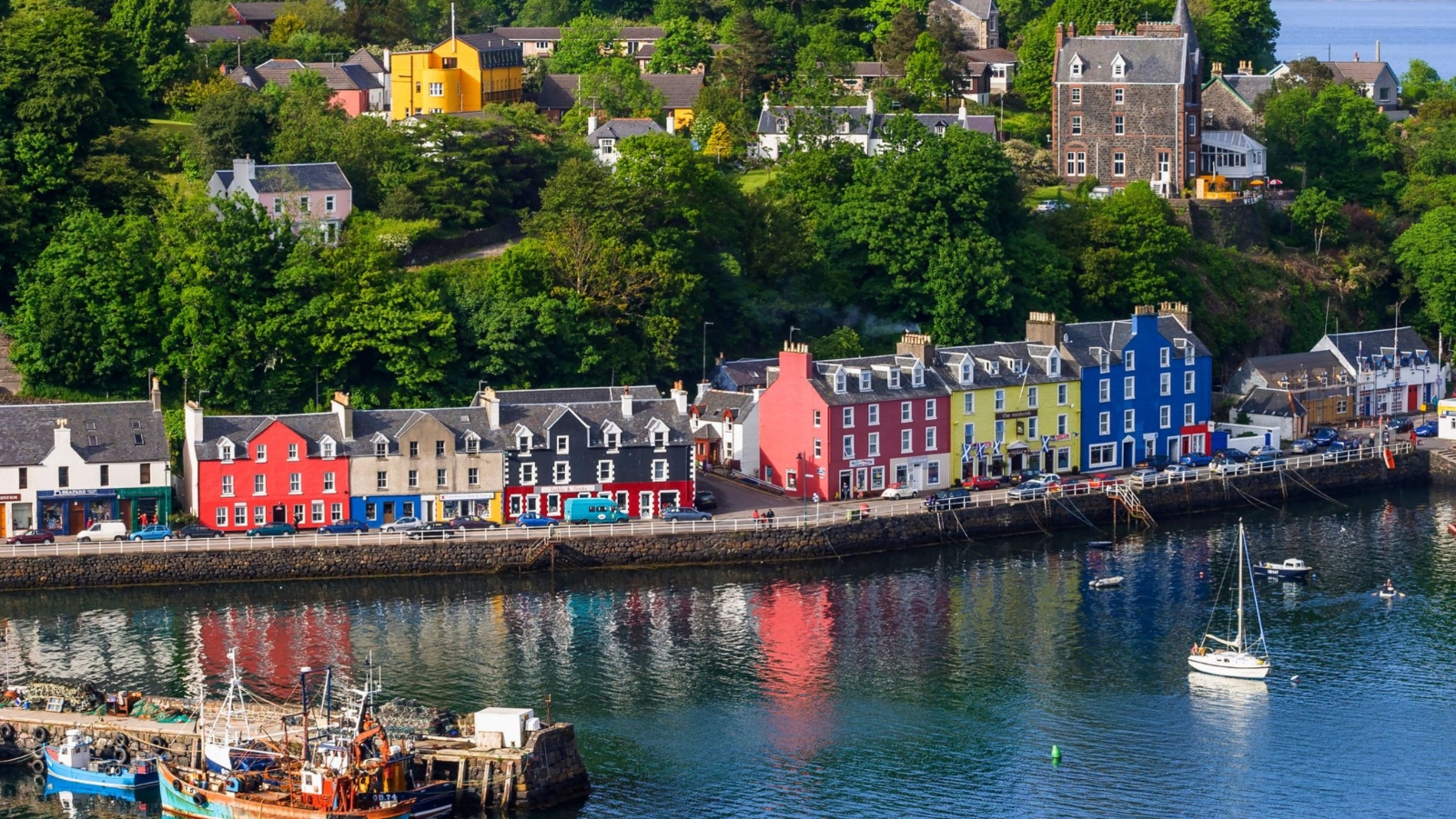 The island of Tobermory was the setting for the show.