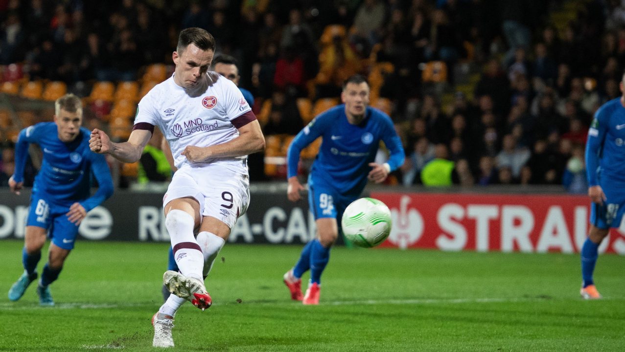 Hearts strike twice to beat RFS in the Europa Conference League