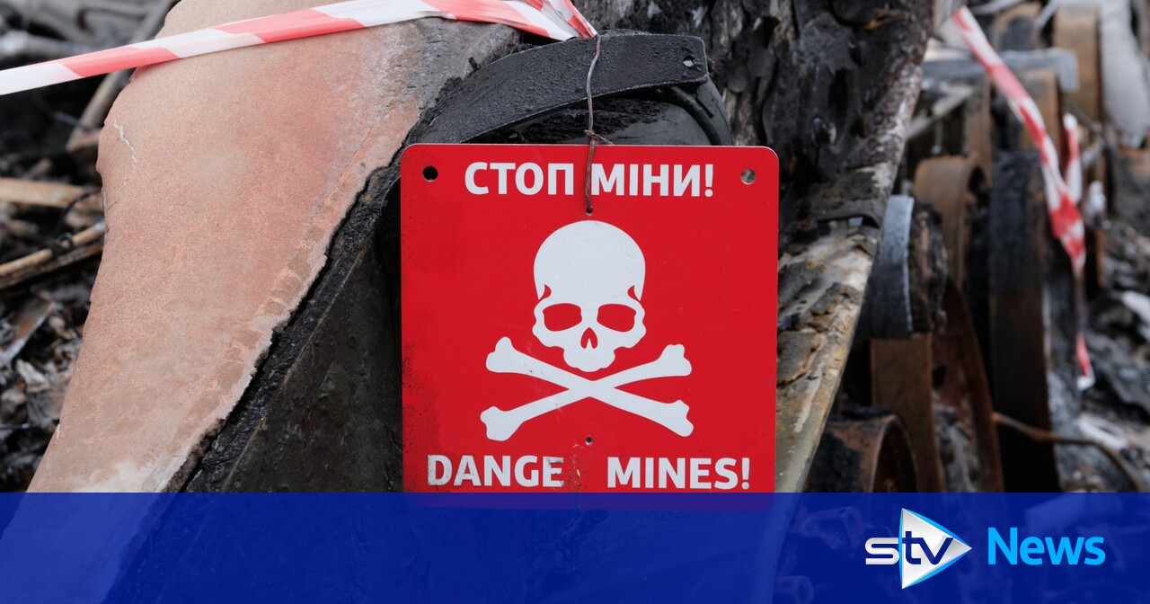 Scots charity given funding to support work clearing debris in Ukraine