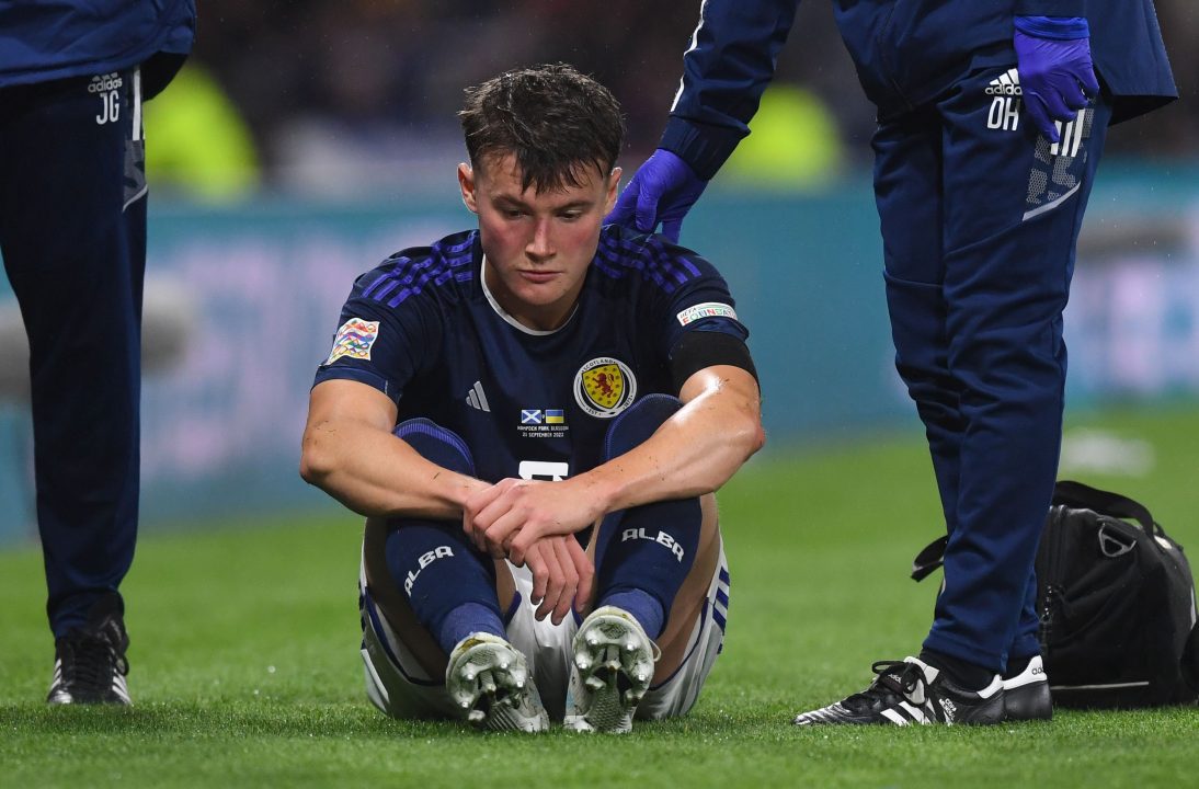 Scotland and Everton right back Nathan Patterson facing up to five weeks out with ankle injury