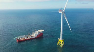 Seagreen windfarm brings £1bn boots to Scottish economy