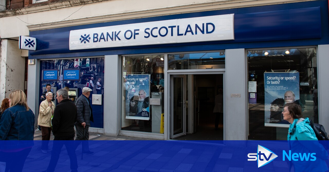 Four Bank of Scotland branches set to close in 2024 amid shift away