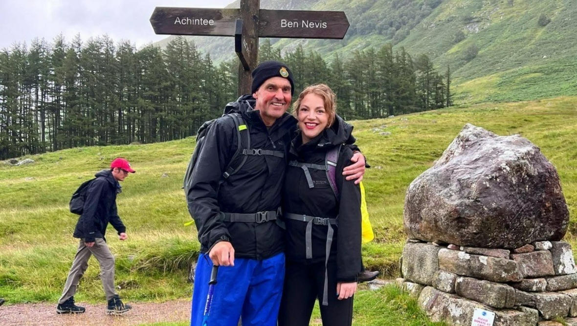 Edinburgh physiotherapist who saved man’s life during Ben Nevis climb return to summit together
