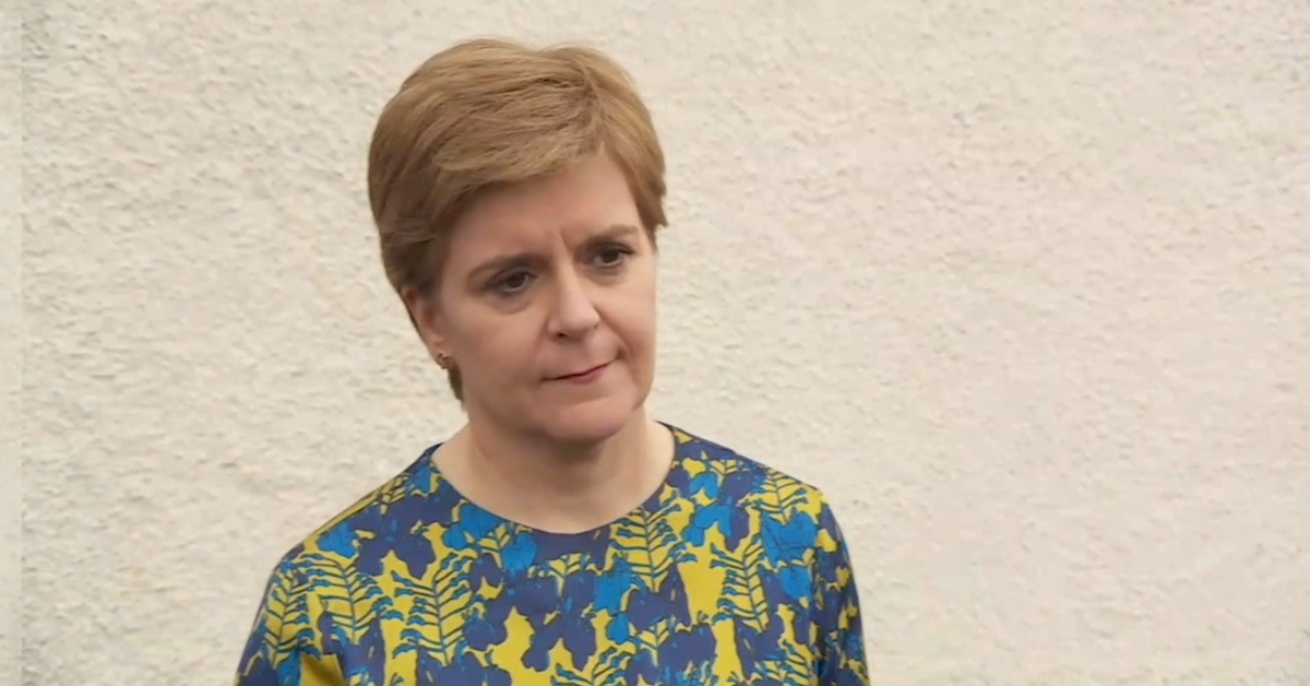 First Minister Nicola Sturgeon hosted talks at St Andrew's House.