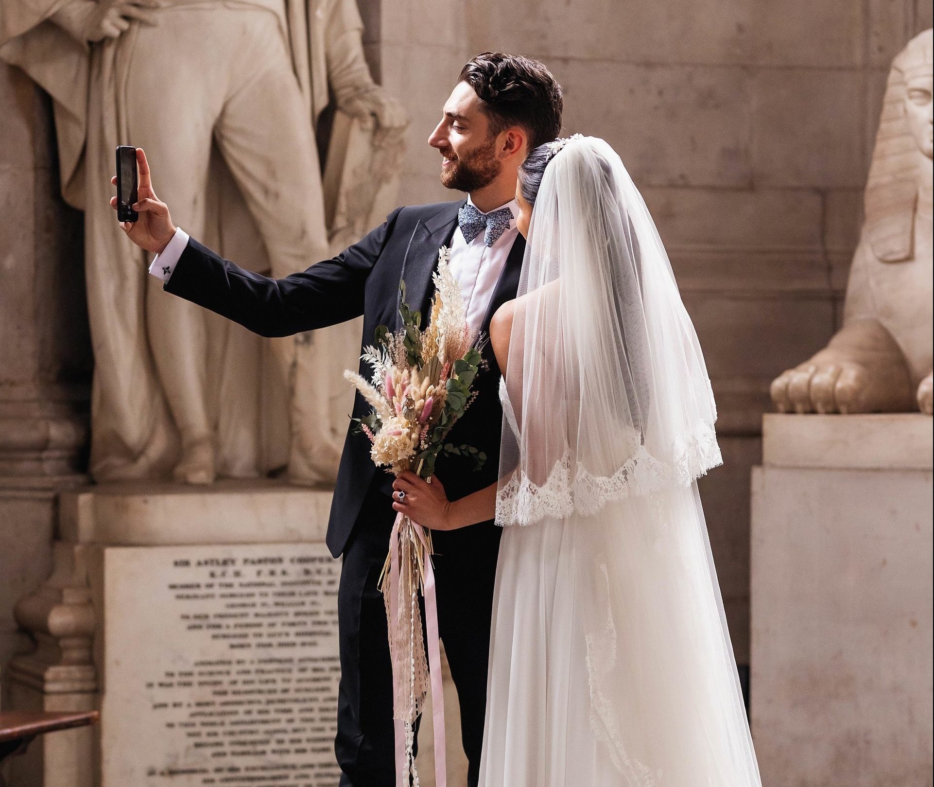 They were one of 30 couples to marry at St Paul's Cathedral in 2022. 