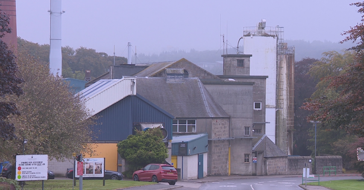 The Stoneywood paper mill has been operating for around 250 years.