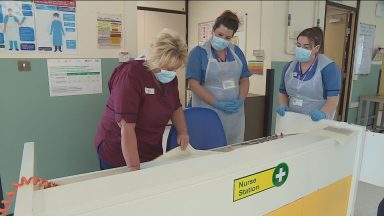 Number of student nurses in Scotland below government target