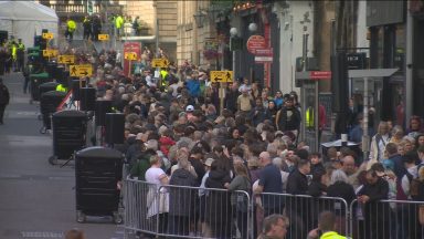 Members of the public have been queuing to pay their respects to the Queen