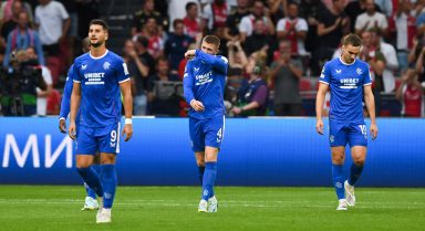 Rangers suffer 4-0 Champions League defeat to dominant Ajax in Amsterdam