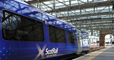 Injured animal on railway line causes cancellations on Edinburgh to Glasgow route