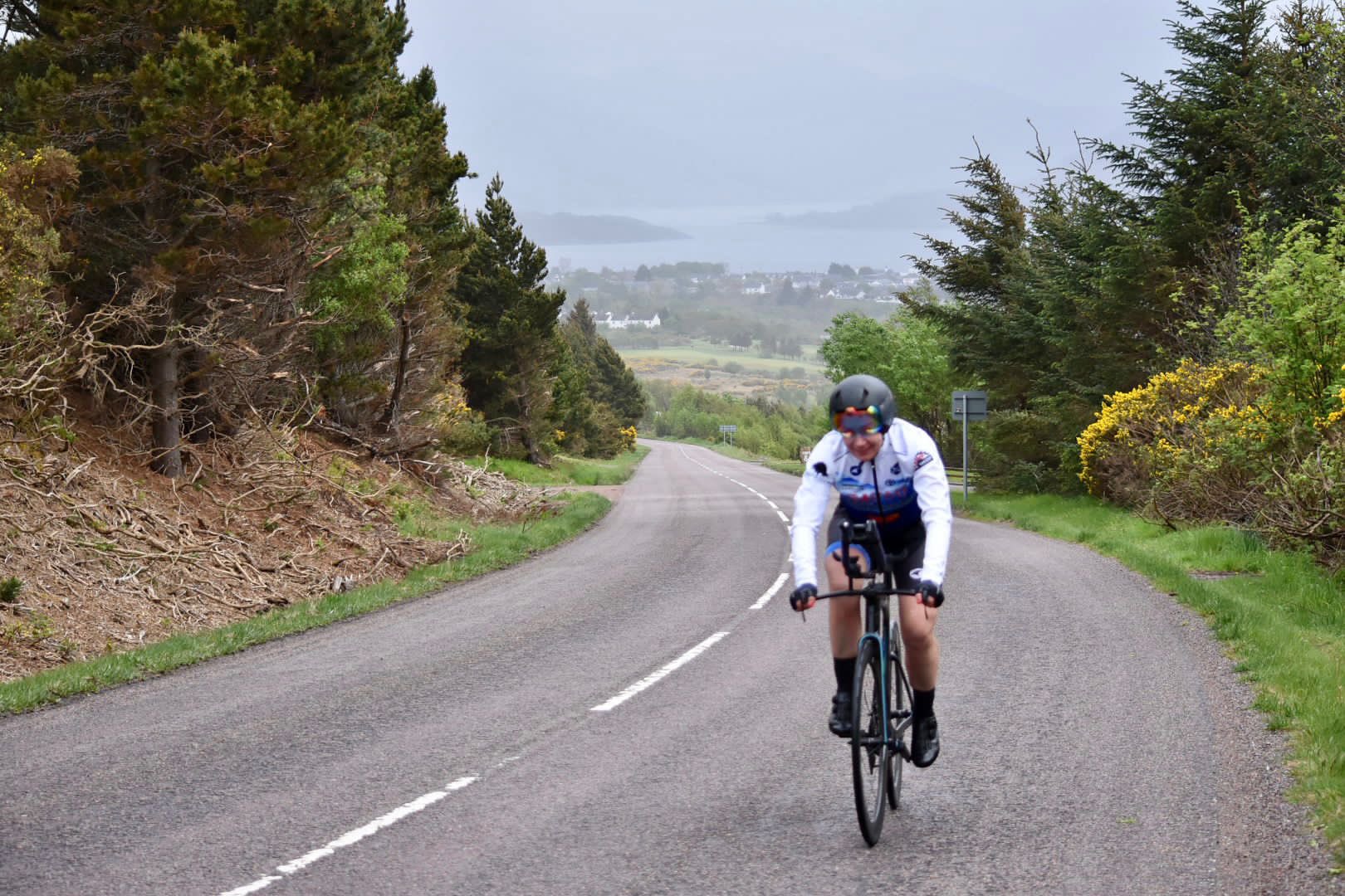Christina set a women's record in July 2021 after cycling from Land's End to John O'Groats.