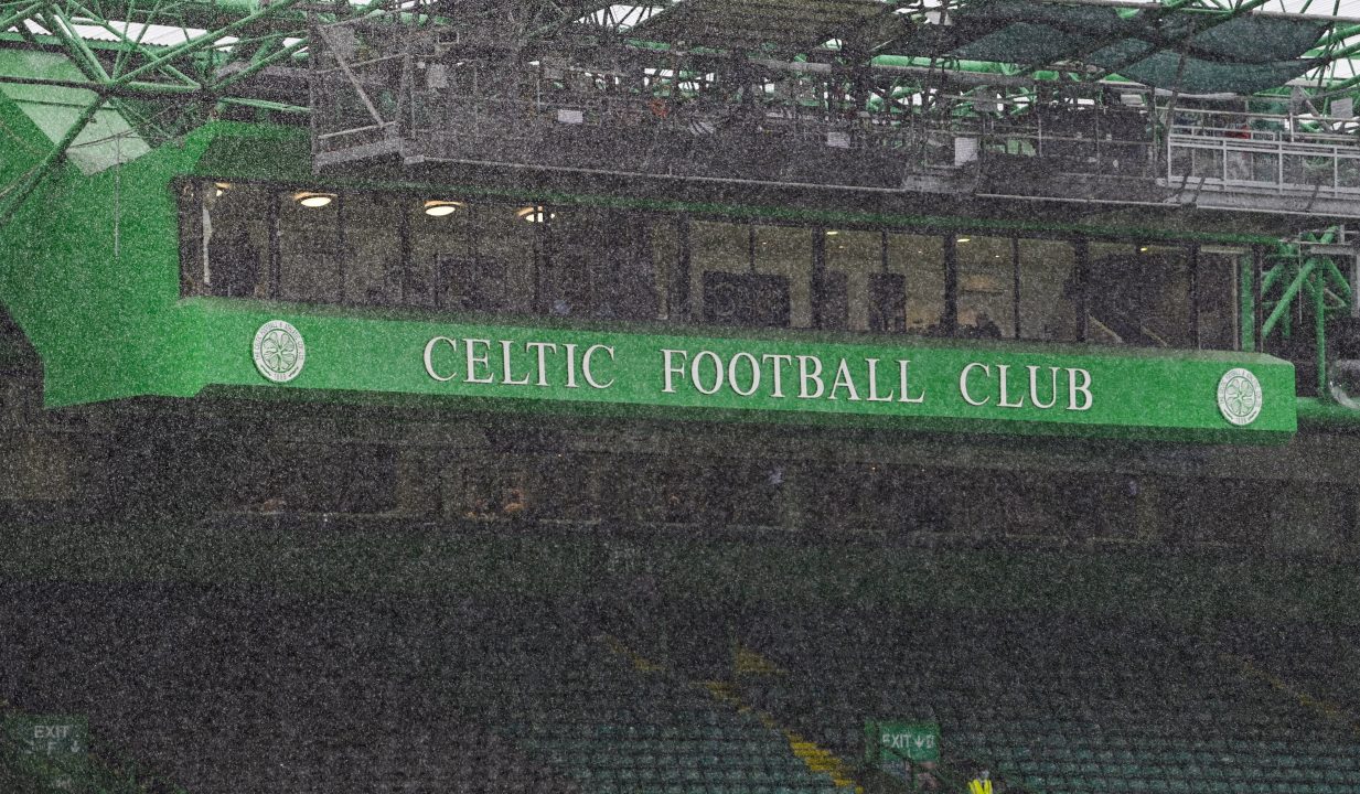Thunder and lightning warning ahead of Old Firm clash at Celtic Park