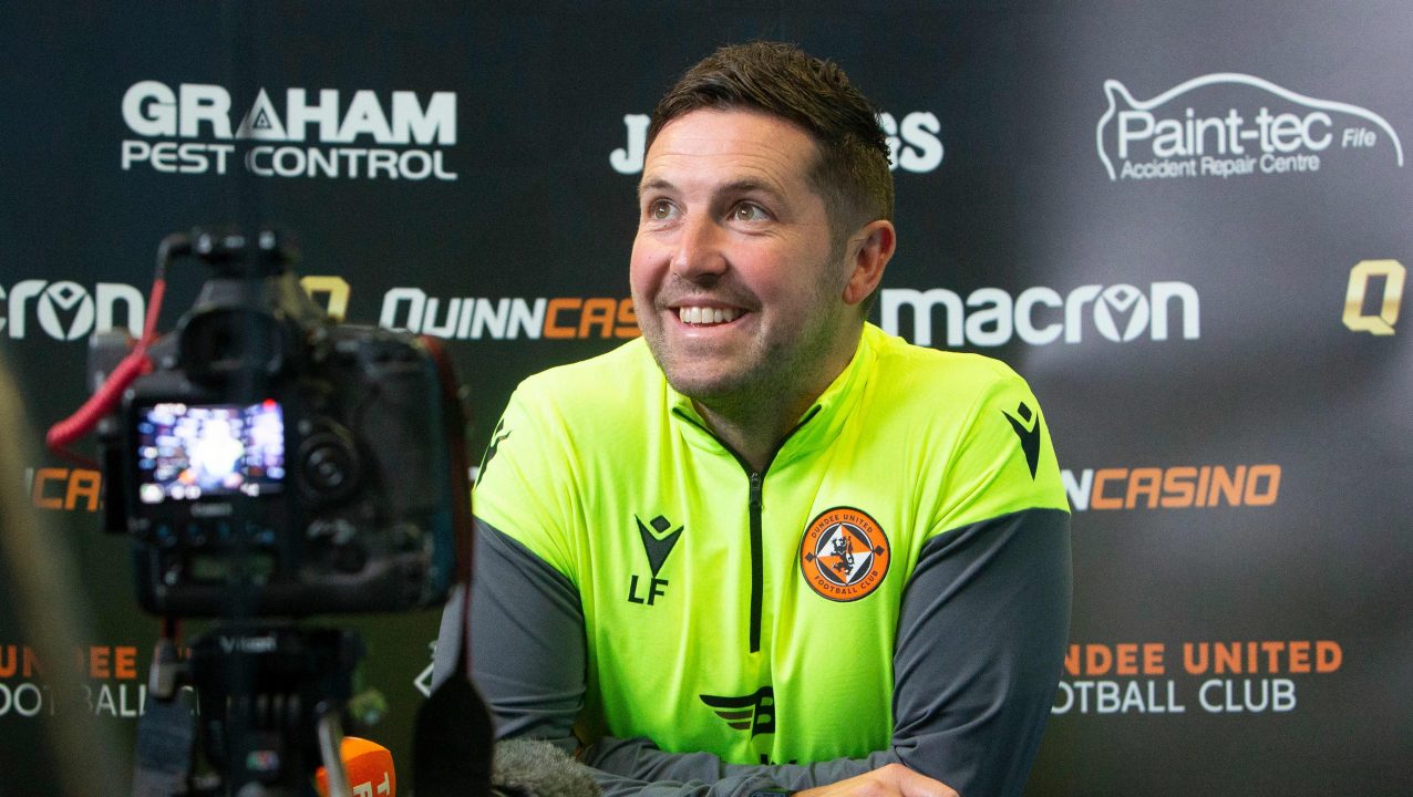 Dundee United manager’s job is a good opportunity for someone, says Liam Fox