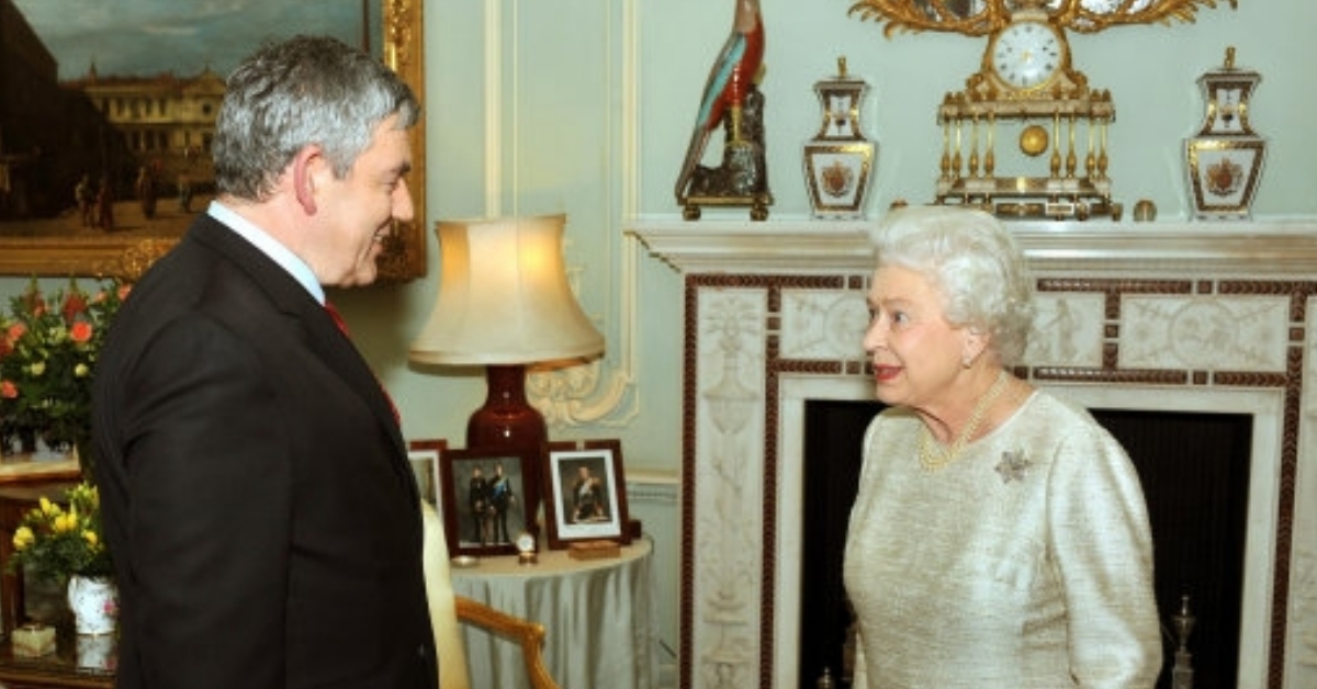 Gordon Brown reveals talks with the Queen after 2008 financial crash