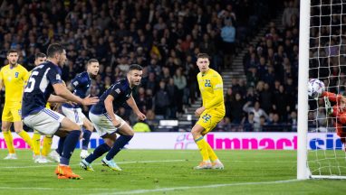 Lyndon Dykes praises Austin MacPhee after scoring Scotland double against Ukraine