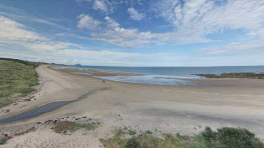 Man dies after getting into difficulty in water at beach at Tyninghame in East Lothian