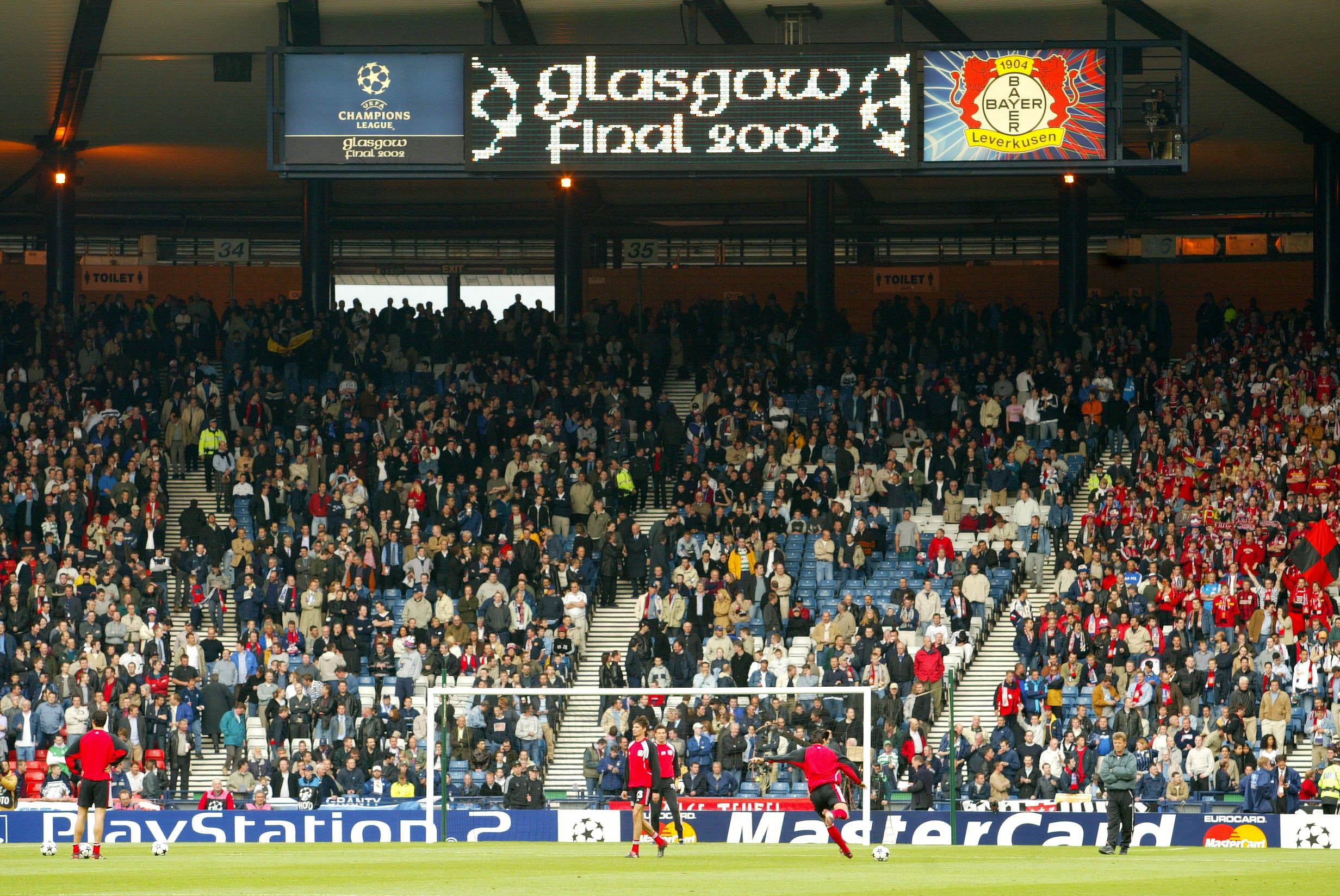 Hampden was full for the Champions League final.