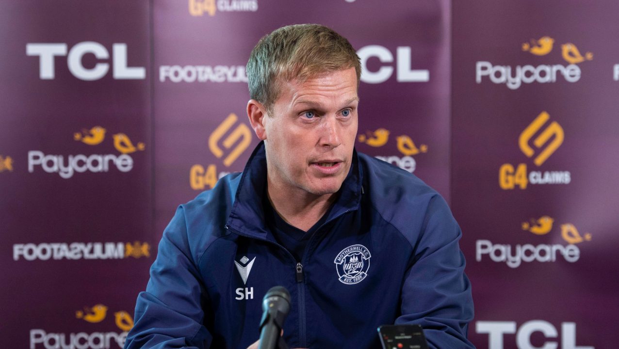 Manager Steven Hammell planning for the future at Motherwell