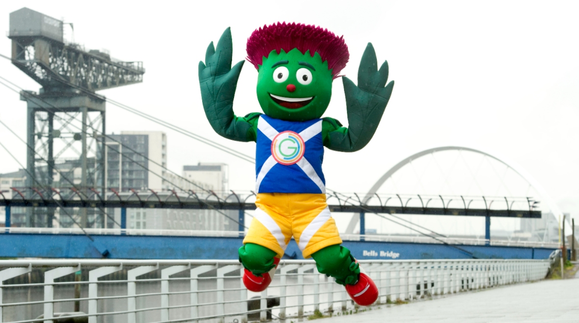 Man on trial over alleged theft of Glasgow Commonwealth Games mascot statue from pub’s skip