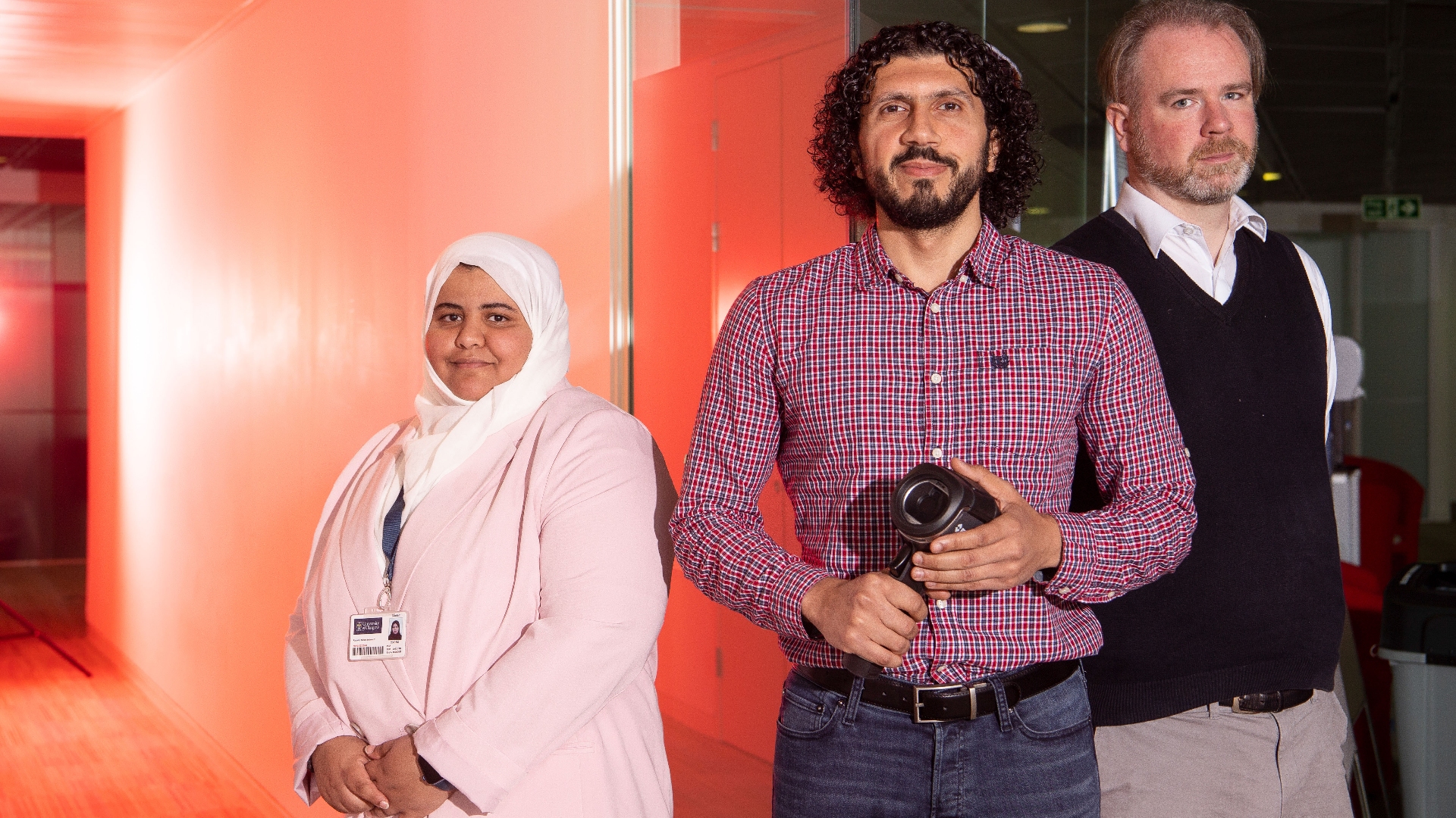 Norah Alotaibi, Dr Mohamed Khamis and Dr John Williamson