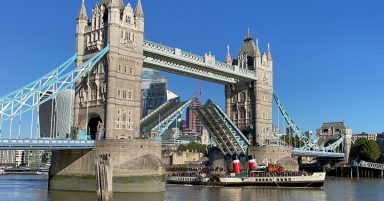 Iconic Waverley makes first trip to London since 2018 