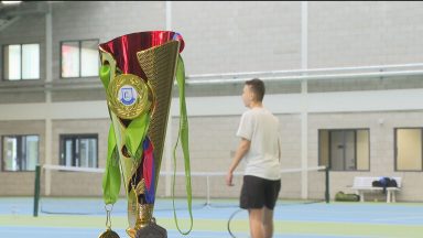 Young Ukrainian tennis star takes Scotland by storm