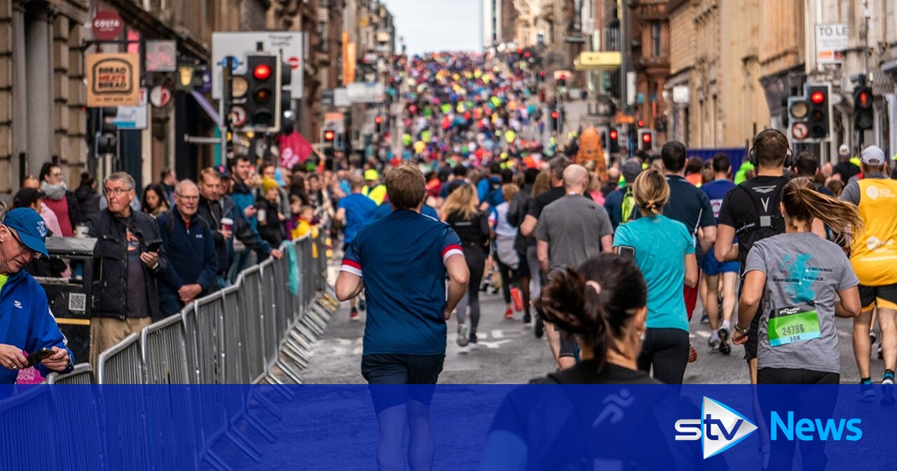 Great Scottish Run Where and when will roads close across Glasgow