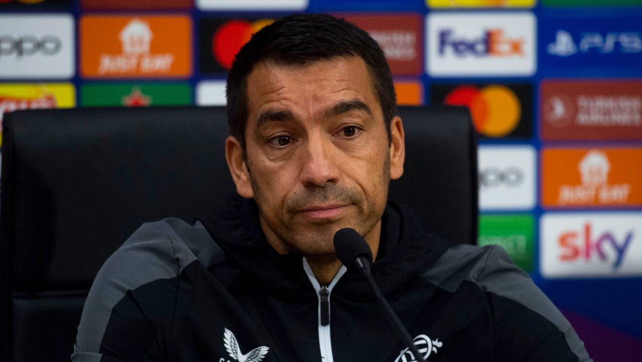 Giovanni van Bronckhorst warns Rangers they can’t just defend against Napoli