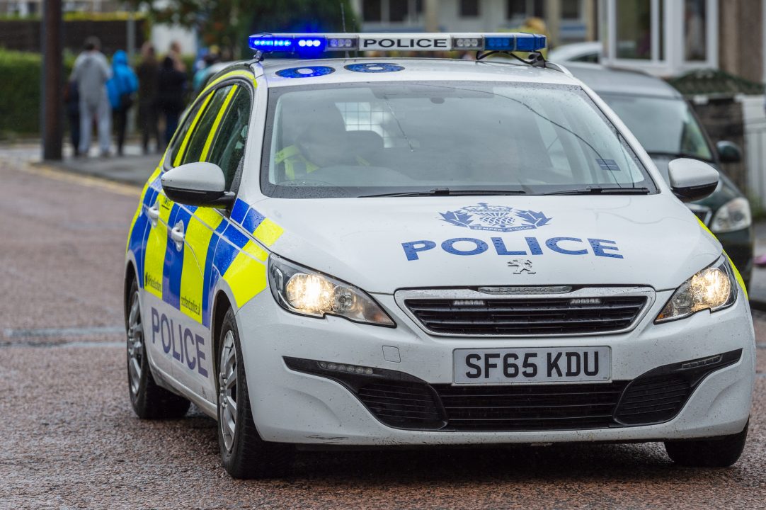 Police Scotland car.