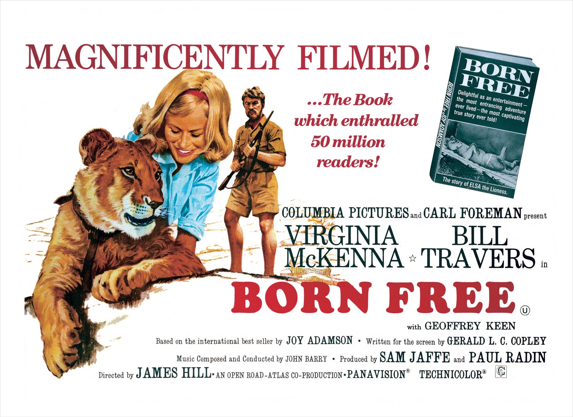 Elsa the lioness was depicted in 1966 film Born Free, starring the charity's co-founders.