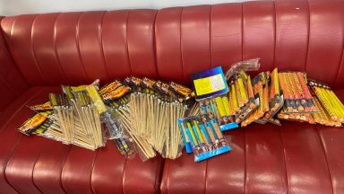 Trading Standards seize hundreds of fireworks from Glasgow barber’s shop at block of tenement flats