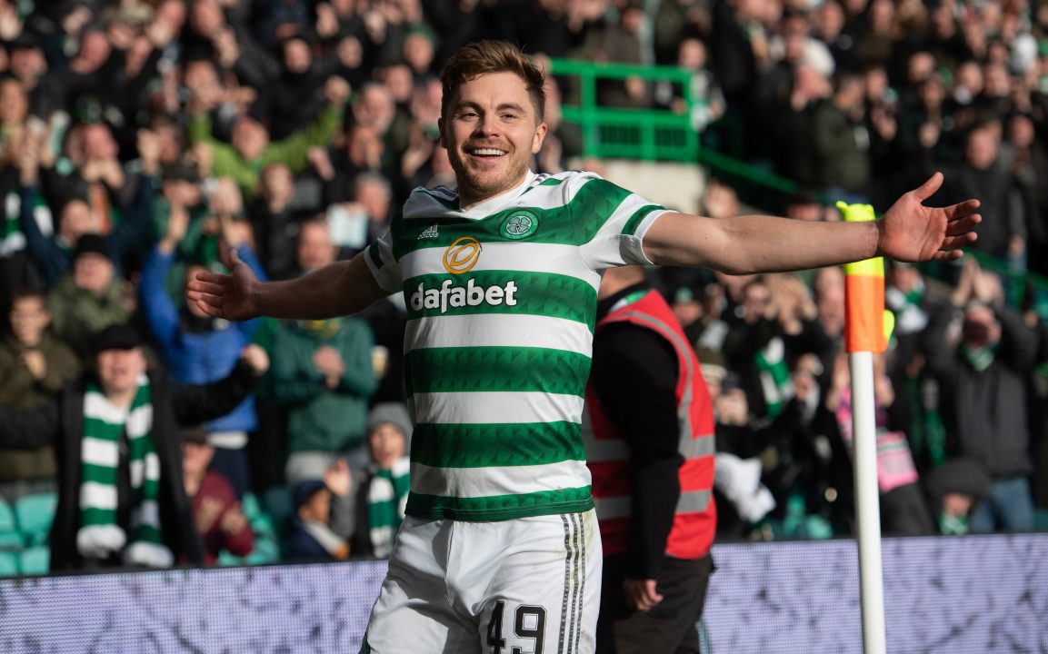 James Forrest starts for Celtic in Christmas Eve clash with St Johnstone