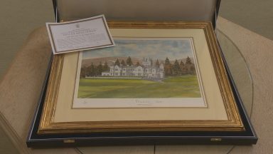 King Charles Balmoral watercolour going under the hammer