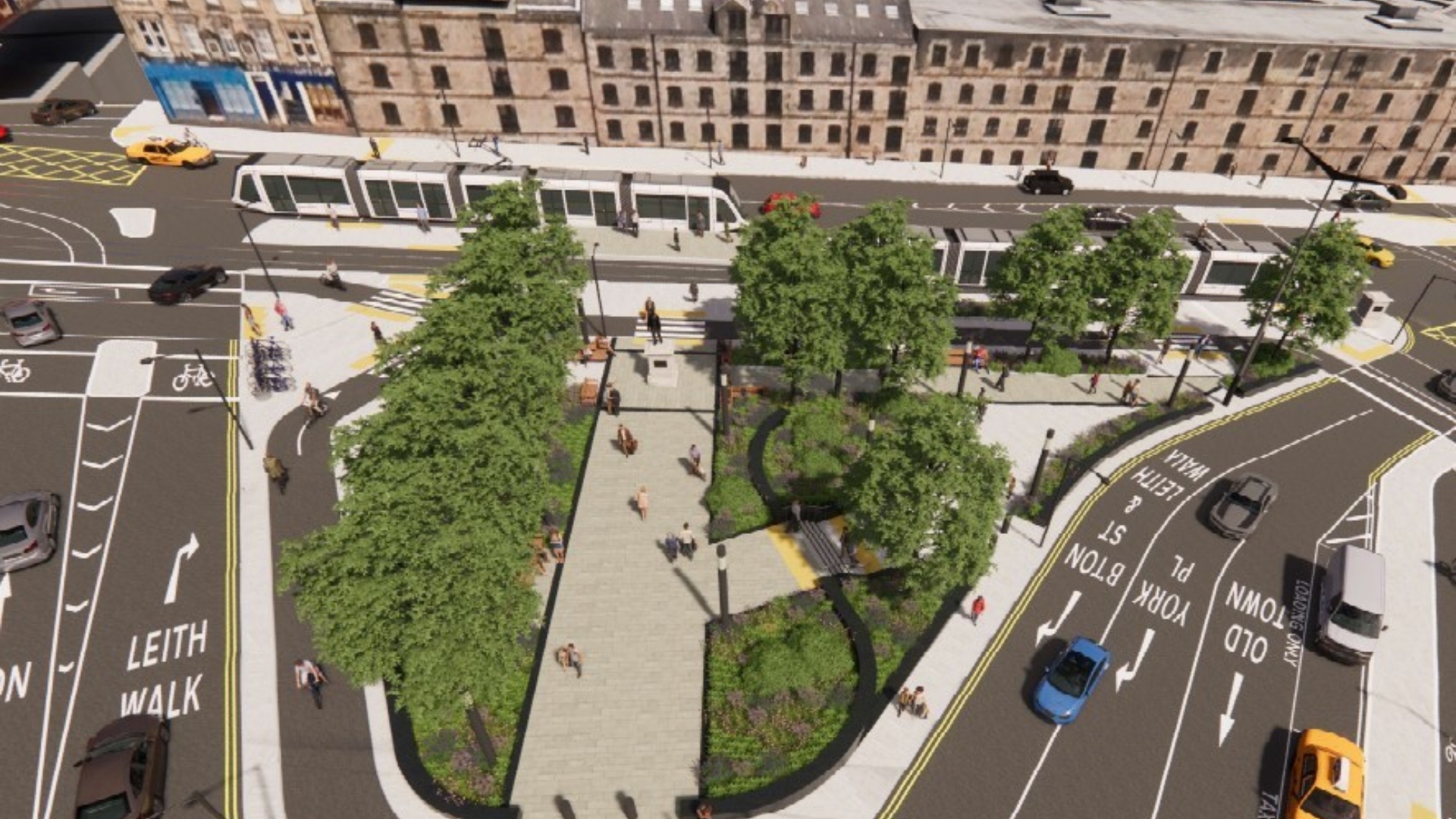 Redesign for Picardy Place junction which has caused 20 years of