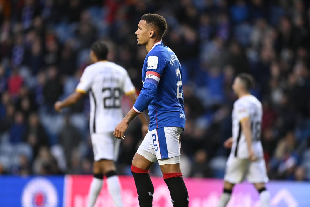 James Tavernier says sorry to Rangers fans who booed after Livingston draw