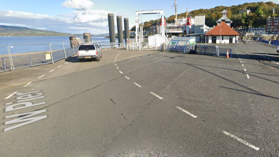 Arrest made as man taken to hospital following incident at ferry terminal in Rothesay