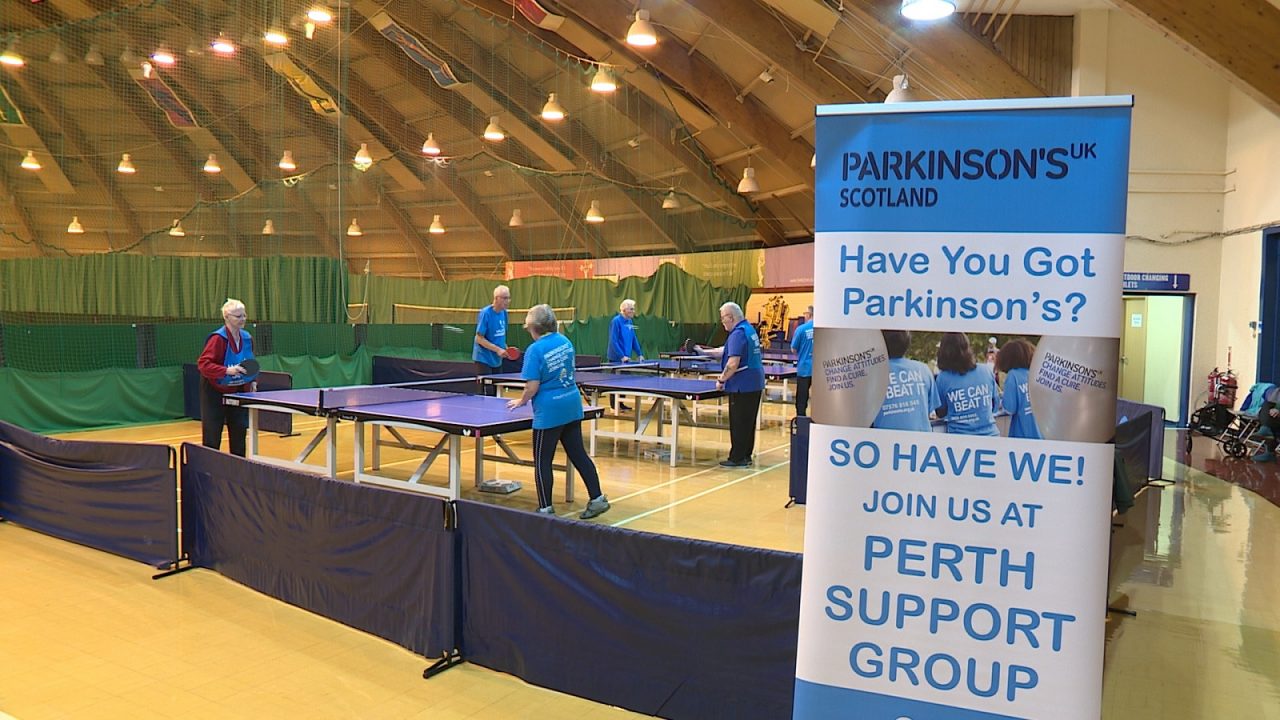 People with Parkinson’s disease take up ping-pong to help symptoms