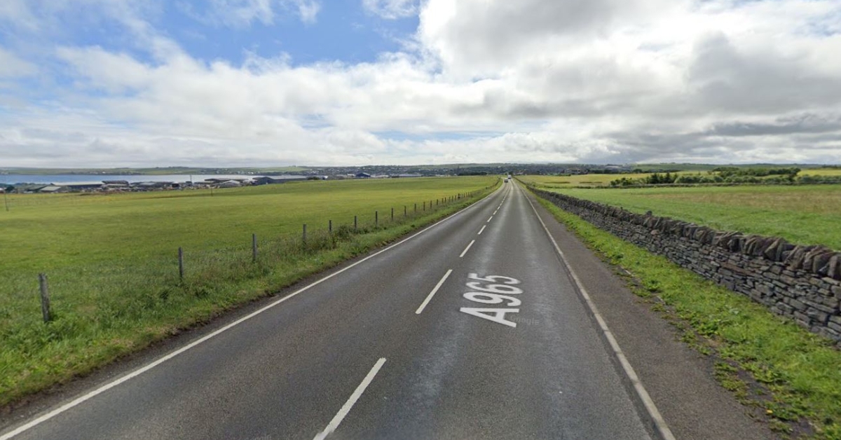 Elderly woman who died at Aberdeen Royal Infirmary following A965 crash in Orkney named by police