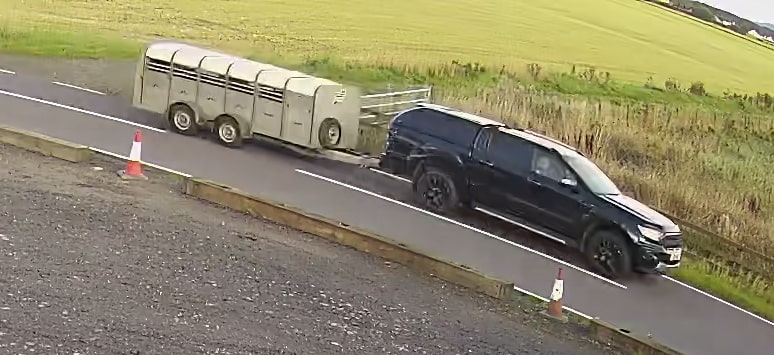 CCTV of the vehicle involved 