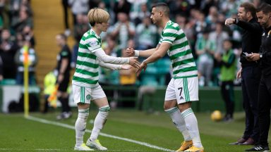 Kyogo Furuhashi and Giorgos Giakoumakis both start for Celtic against Shakhtar Donetsk in Champions League