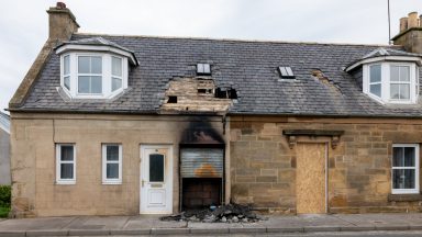 ‘Considerable damage’ caused in Elgin flat fire after man seen acting ‘suspiciously’
