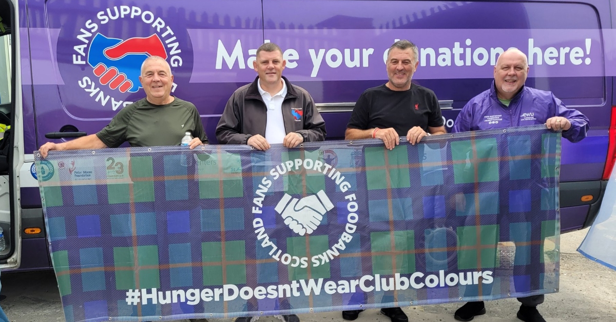 Liverpool and Rangers fans to join up for foodbank collection at Ibrox