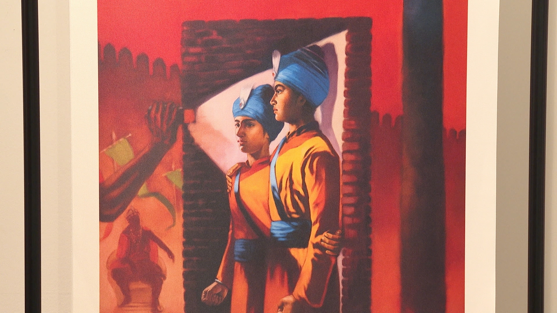 The exhibition combines Sikh teachings with new forms of storytelling.