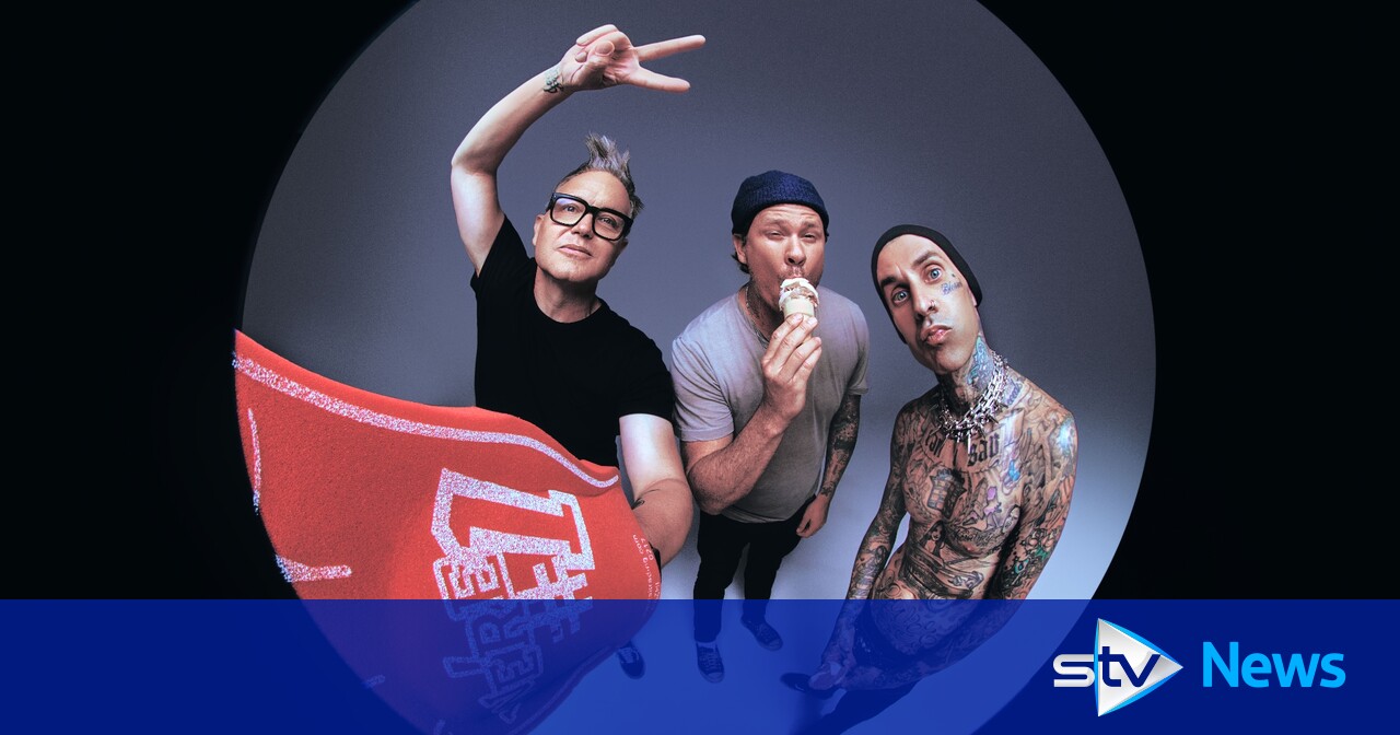 Blink-182 reunite as original line up for huge show in Scotland