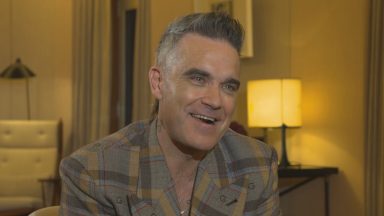 Robbie Williams: ‘I feel like a Scot when I’m in Scotland’