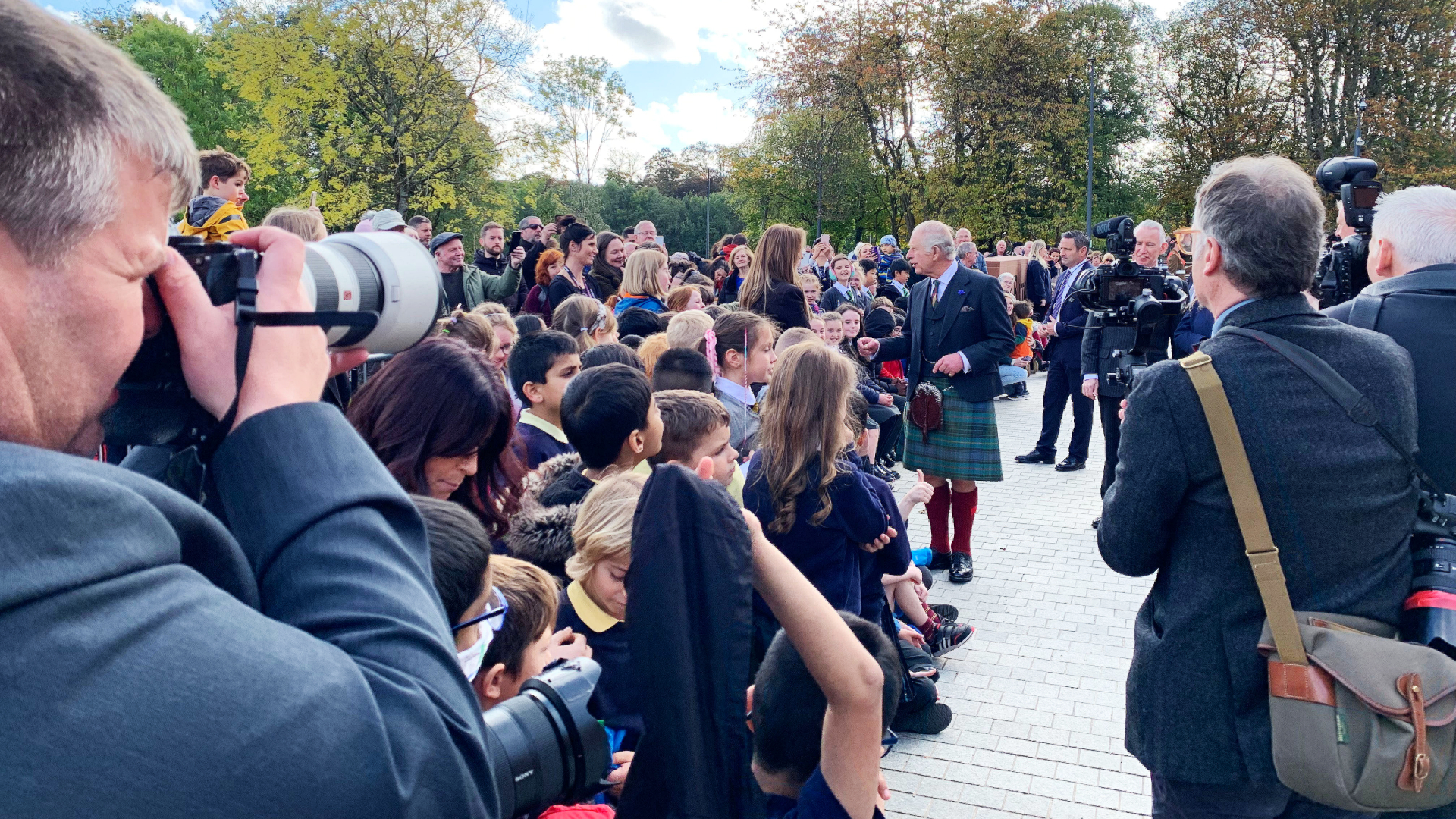King Charles has officially reopened the Burrell Collection in Glasgow.