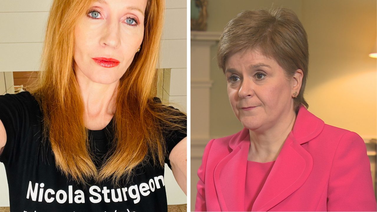 Nicola Sturgeon says she is ‘passionate feminist’ after Harry Potter author JK Rowling women’s rights T-shirt post
