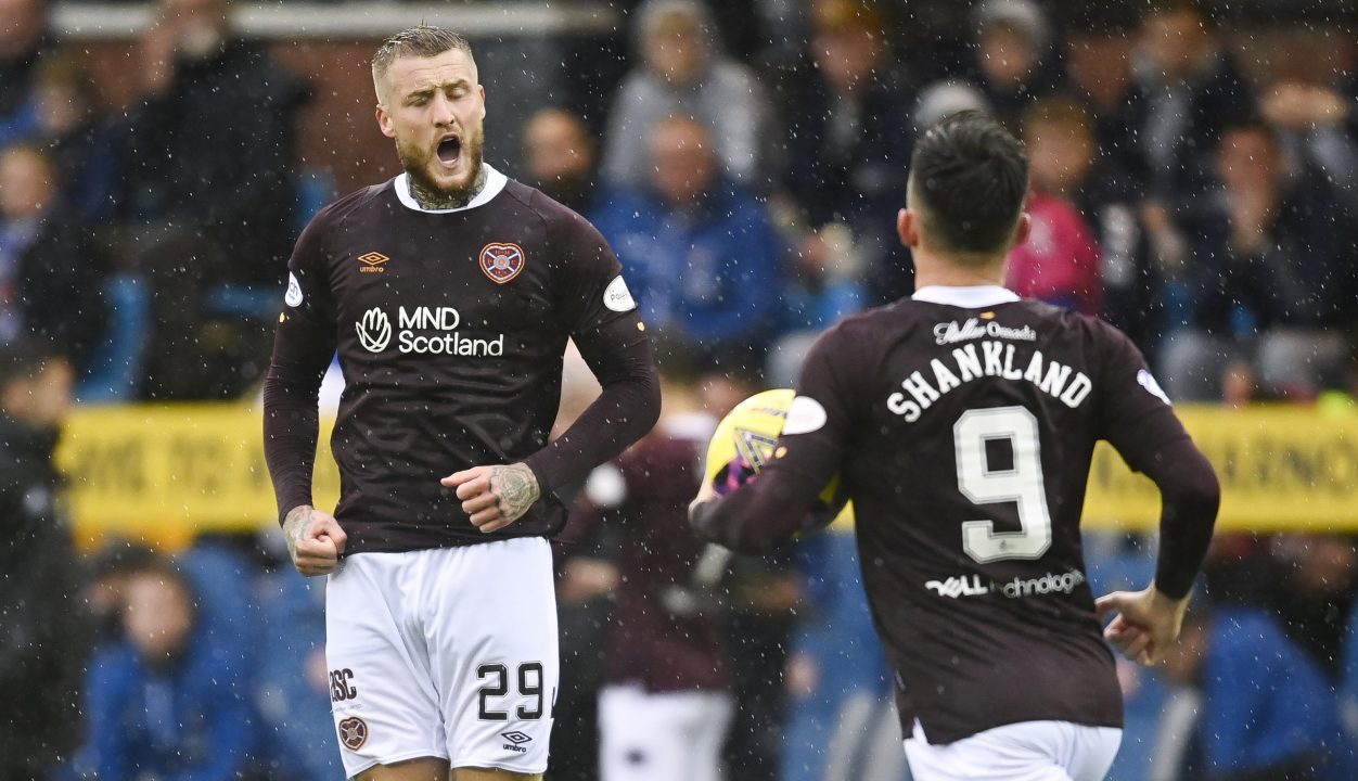Late equaliser earns Hearts 2-2 draw against Kilmarnock in Premiership clash