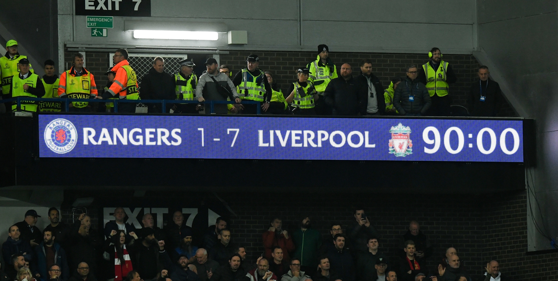 Rangers suffered heaviest ever Ibrox defeat in October. (Photo by Craig Foy / SNS Group)